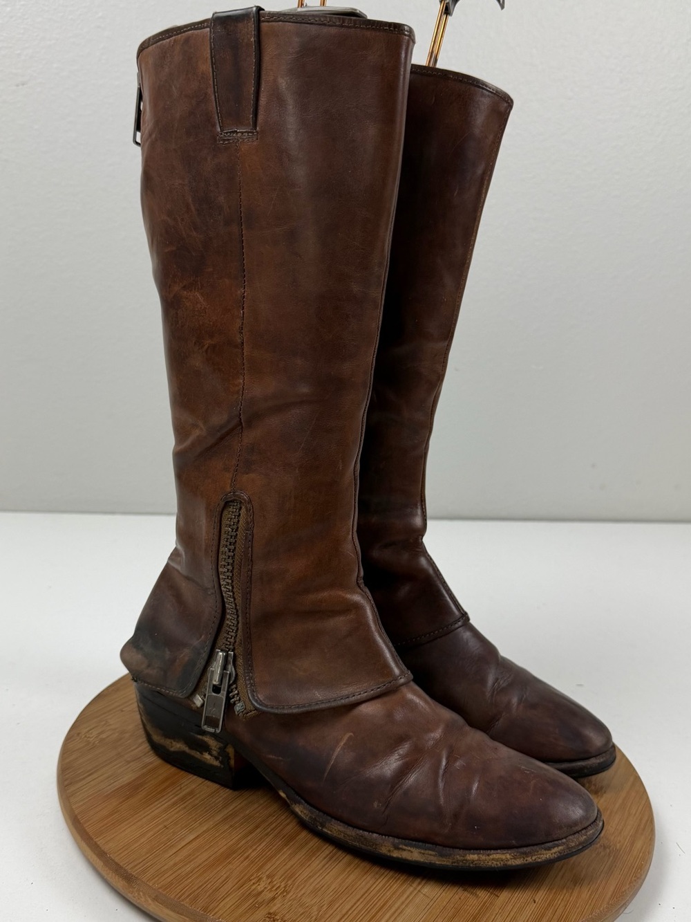Kork-Ease Kayla II Womenโs Knee-High Brown leather Boots